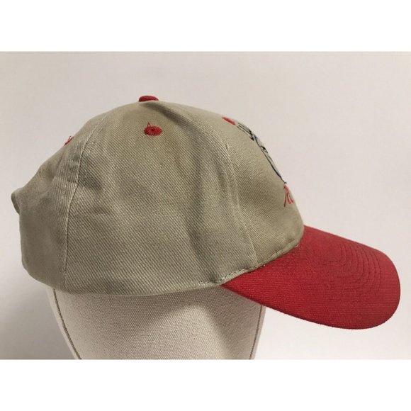 Ellensburg Washington RC Flyers Red Beige Adjustable Hat - Picture 3 of 10
